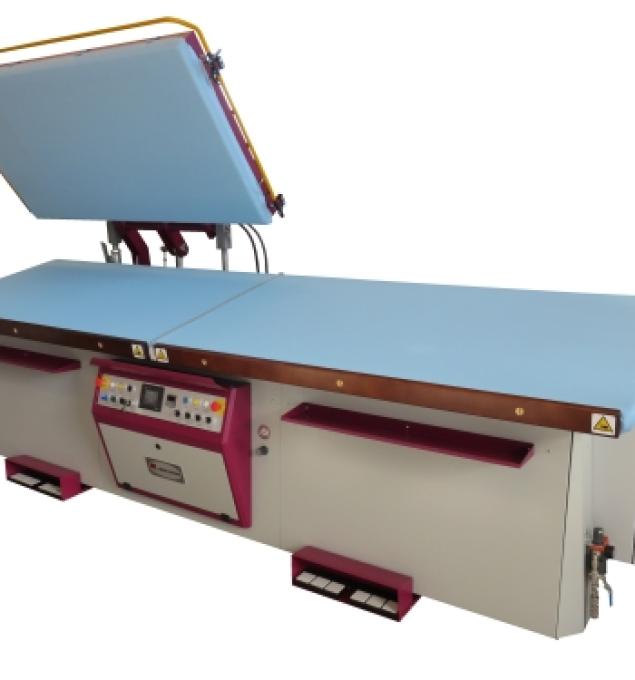 PRESSA STIRO A DOPPIO PIANO MOD 104V MONTI